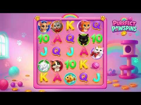 Purrfect Paw Spins art pack preview